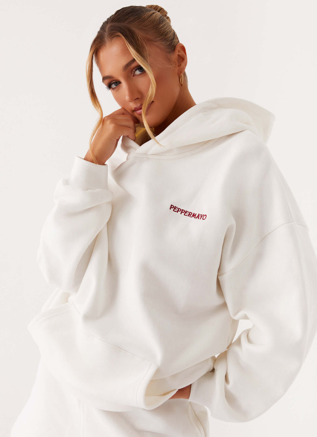 Signature Oversized Hoodie - Ivory